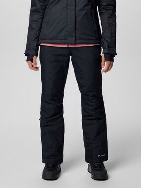 Columbia Women's Black Bugaboo II Omni-Heat Waterproof Ski Pant Size S